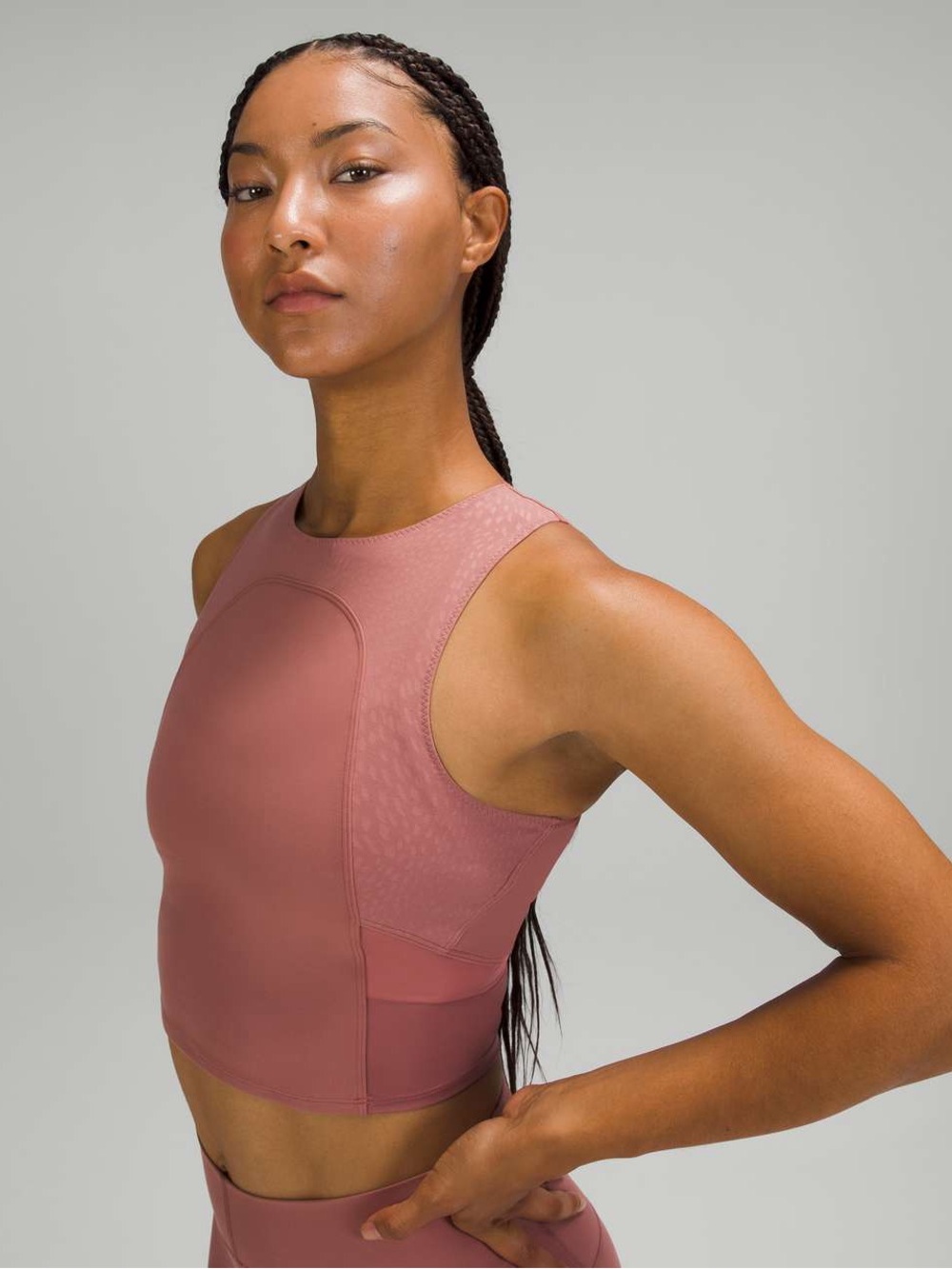 Lululemon Nulu and Mesh Yoga Tank Top